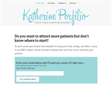 Tablet Screenshot of katherine.pro